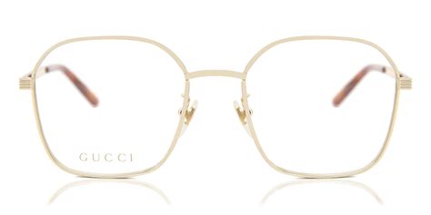 gucci gg0946oa|Gucci™ GG0946OA 002 52 Gold Eyeglasses .